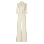 Costarellos Jumpsuit - Romantic Greek Lace - Shop at Coveti