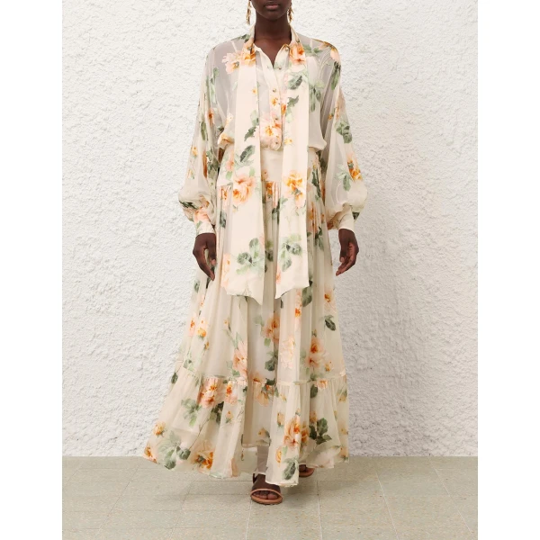 Elevate your elegance in this Zimmermann Skirts available now at Coveti