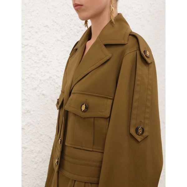 Elevate your elegance in this Zimmermann Jackets available now at Coveti