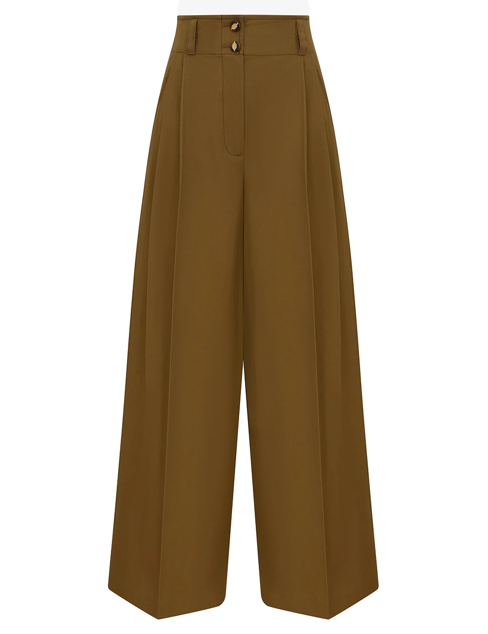 Zimmermann Luna Drill Tailored Pant | Ready to Wear Collection Coveti Elevate your elegance in this Zimmermann Pants available now at Coveti