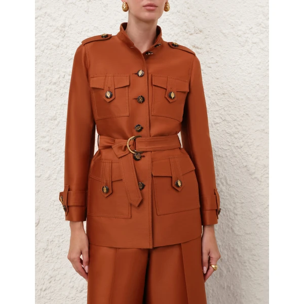 Elevate your elegance in this Zimmermann Jackets available now at Coveti