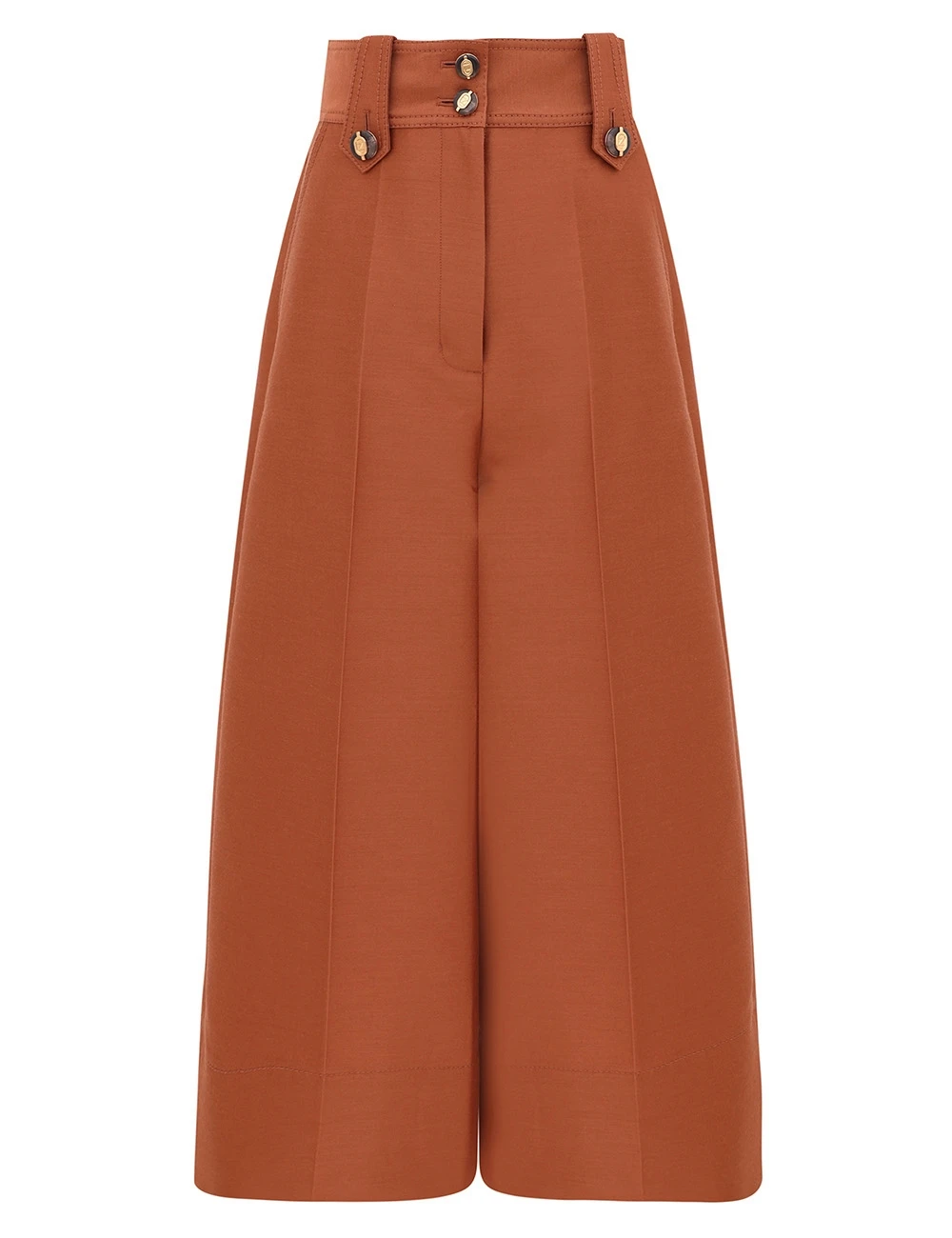Zimmermann Luna Wool Silk Culotte | Ready to Wear Collection Coveti Elevate your elegance in this Zimmermann Shorts available now at Coveti