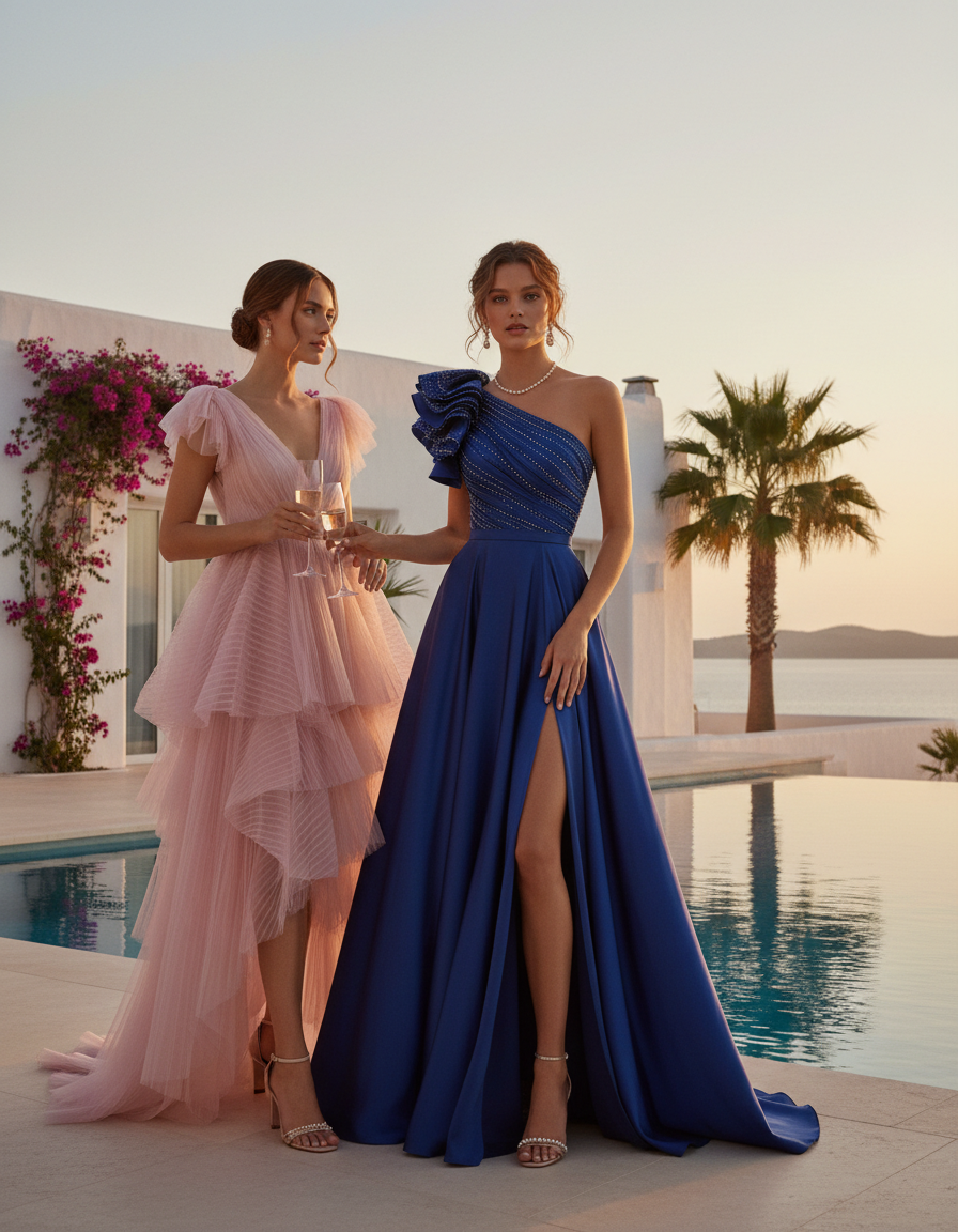 Gemma Deeks Style Guide: Cocktail Attire Designer Summer Dresses in Turkey Summer 2026