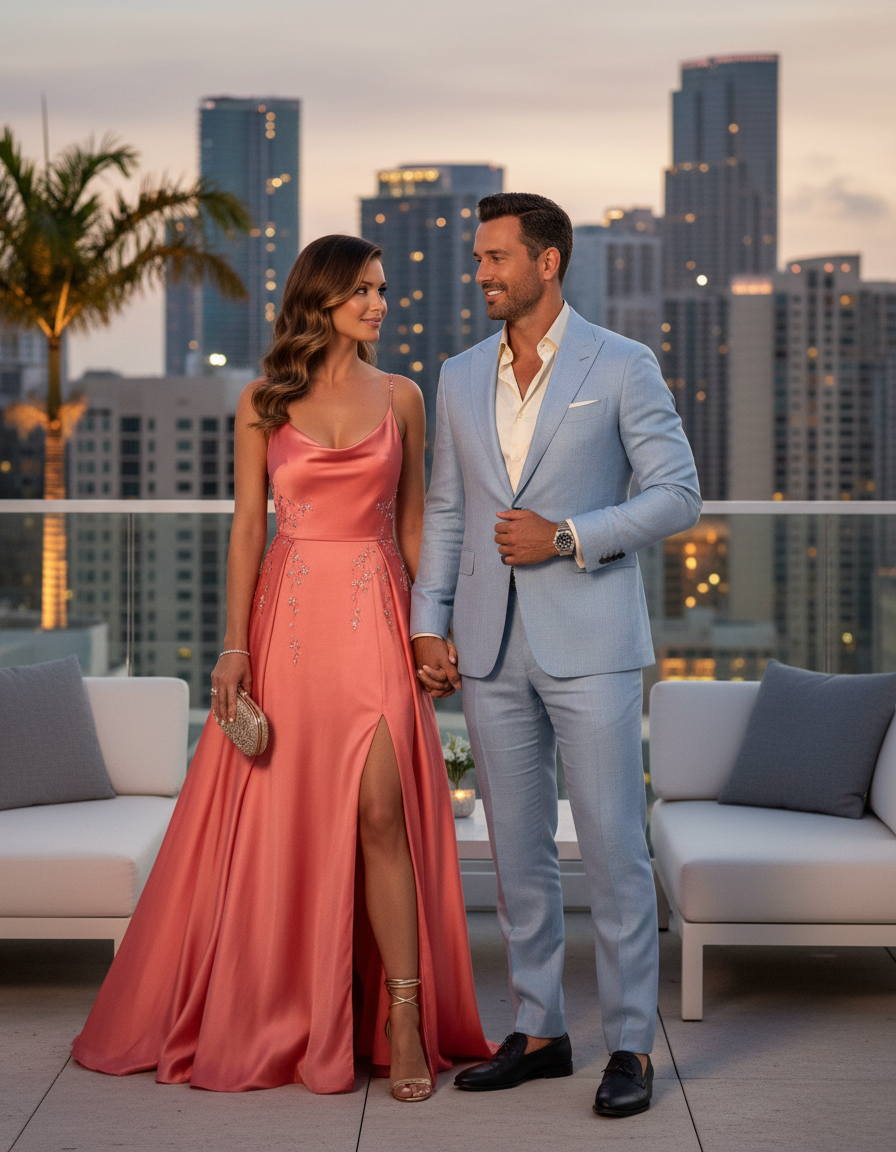Gemma Deeks Style Guide: Cocktail Date night in Miami Summer 2026