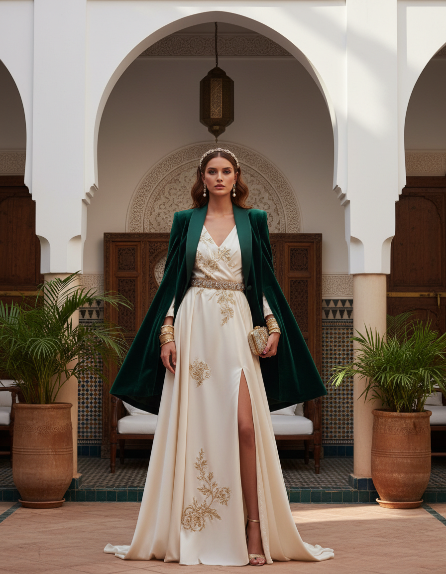 Gemma Deeks Style Guide: Semi Formal Holiday parties in Marrakech Summer 2026