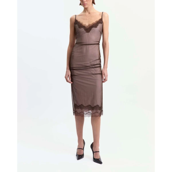 Elevate your elegance in this 16Arlington Dresses from the luxury feather dress edit