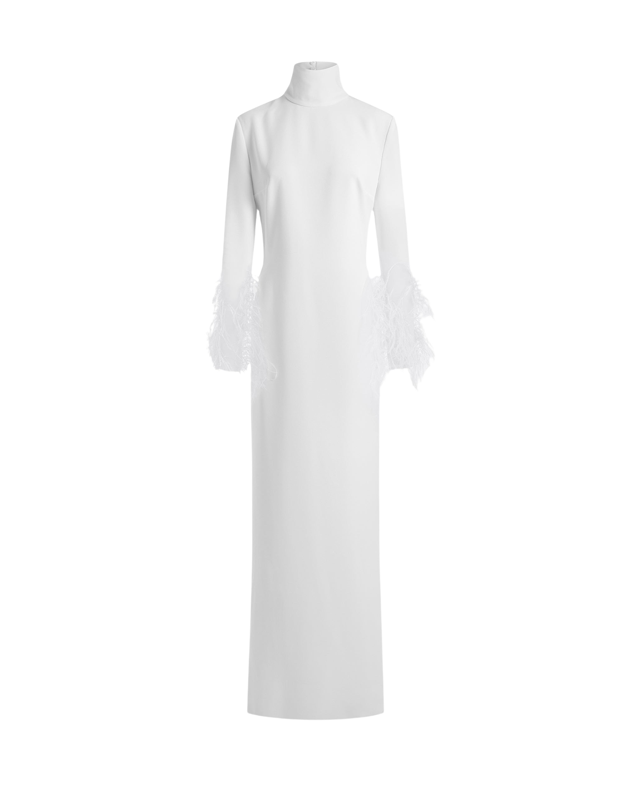 Elevate your elegance in this 16Arlington Dresses from the luxury feather dress edit