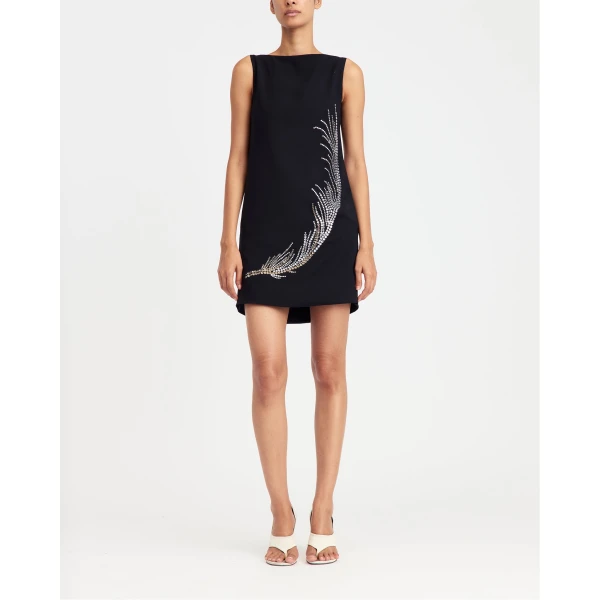 Elevate your elegance in this 16Arlington Dresses from the luxury feather dress edit