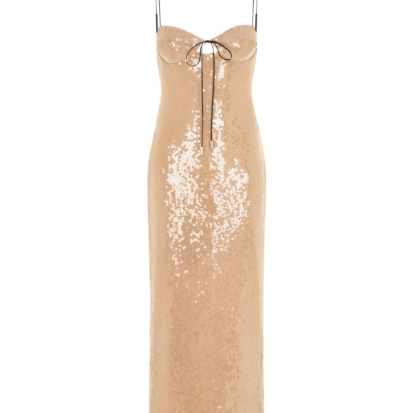 Elevate your elegance in this 16Arlington Dresses from the luxury feather dress edit