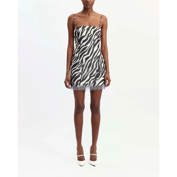 Elevate your elegance in this 16Arlington Dresses from the luxury feather dress edit