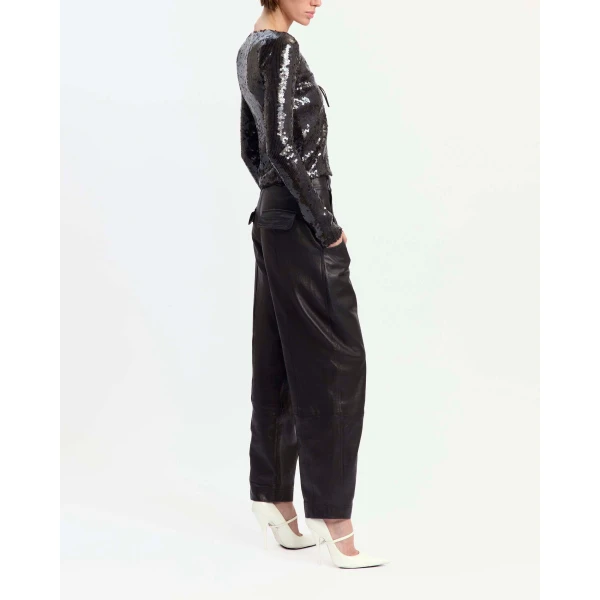 Elevate your elegance in this 16Arlington Knitwear from the luxury feather dress edit