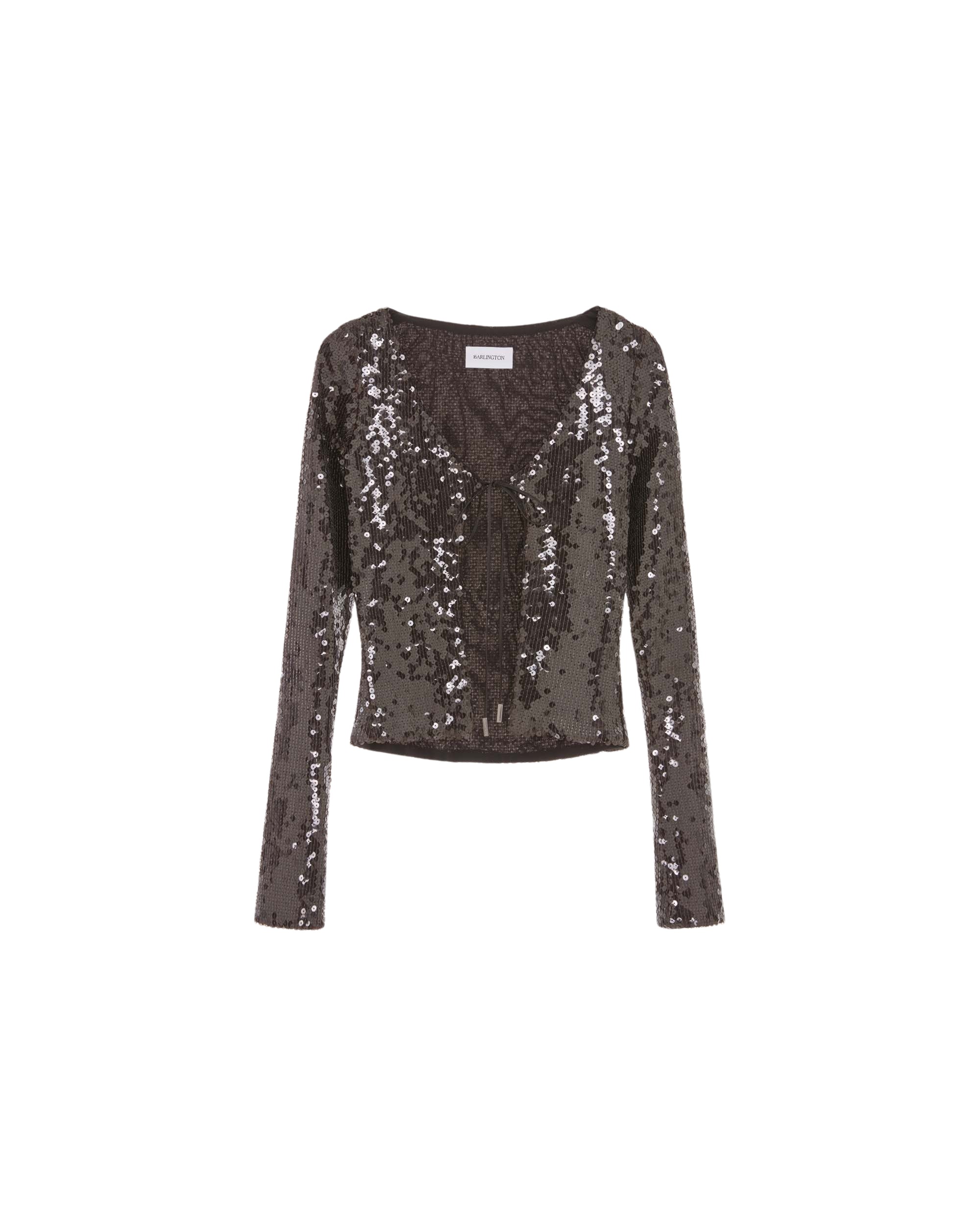 Elevate your elegance in this 16Arlington Knitwear from the luxury feather dress edit