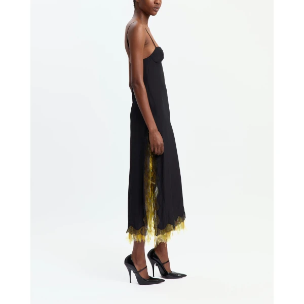 16Arlington Ewa Midi Dress In Satin, view 3