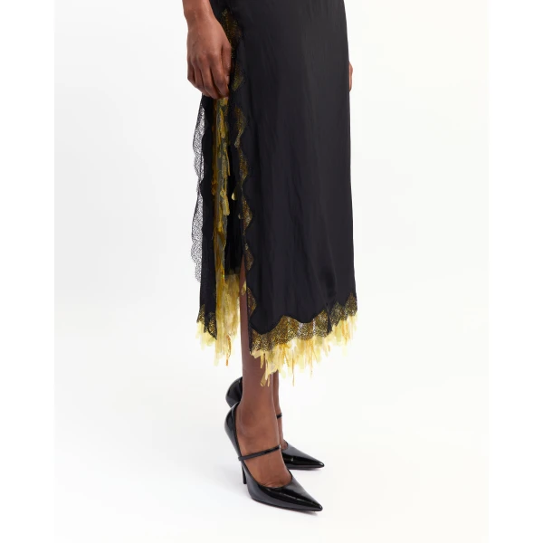 16Arlington Ewa Midi Dress In Satin, view 5