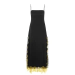 Elevate your elegance in this 16Arlington Dresses from the luxury feather dress edit