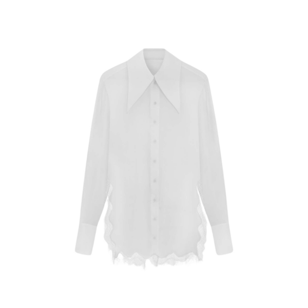 Elevate your elegance in this 16Arlington Tops from the luxury feather dress edit