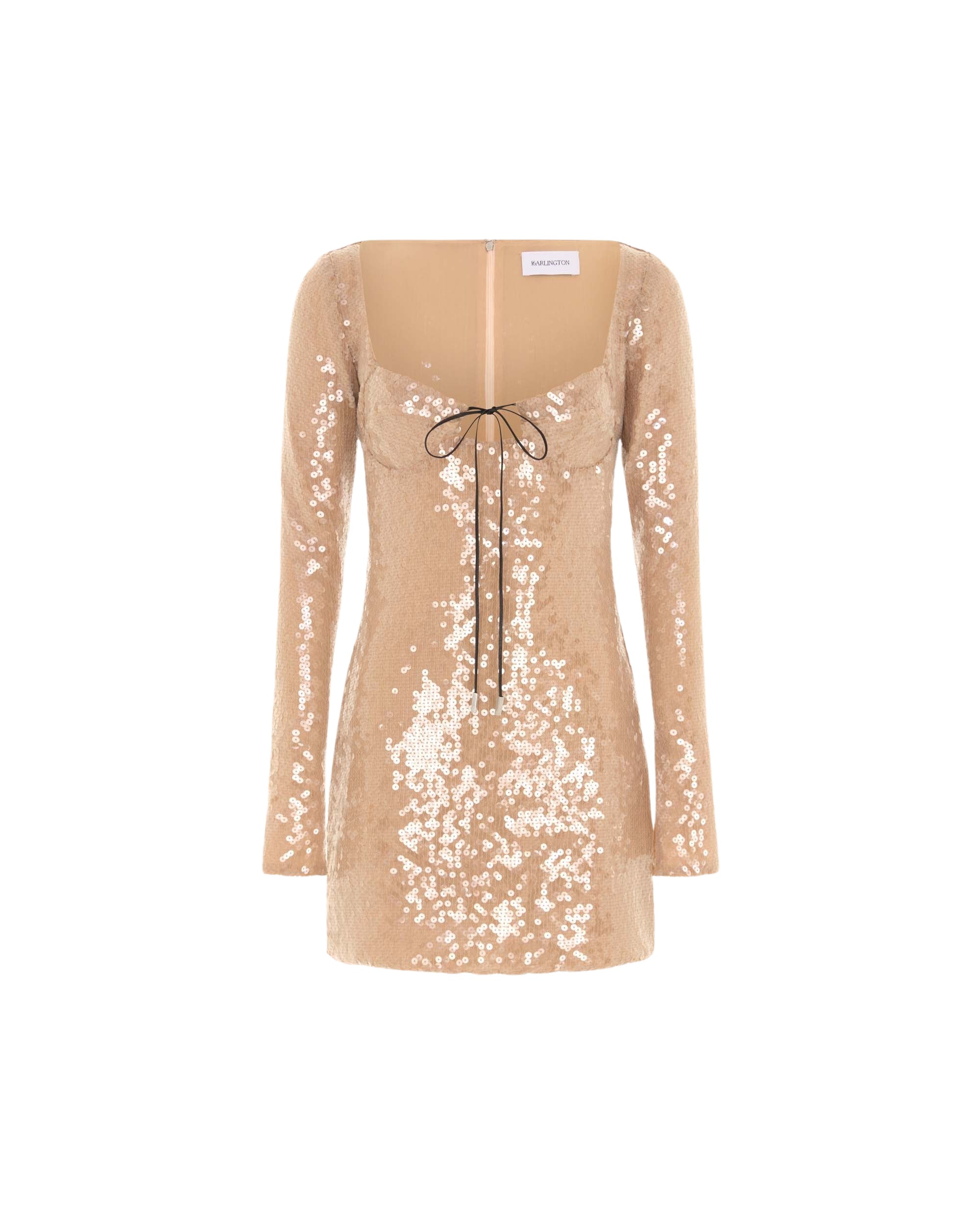 Elevate your elegance in this 16Arlington Dresses from the luxury feather dress edit