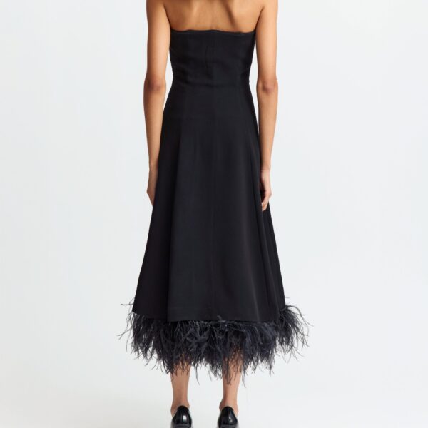 Elevate your elegance in this 16Arlington Dresses from the luxury feather dress edit