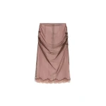 16Arlington-Hedda-Midi-Skirt-In-Mesh-coveti68244_nobg Elevate your elegance in this 16Arlington Skirts from the luxury feather dress edit