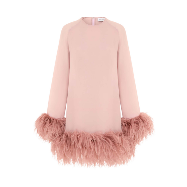 Elevate your elegance in this 16Arlington Dresses from the luxury feather dress edit