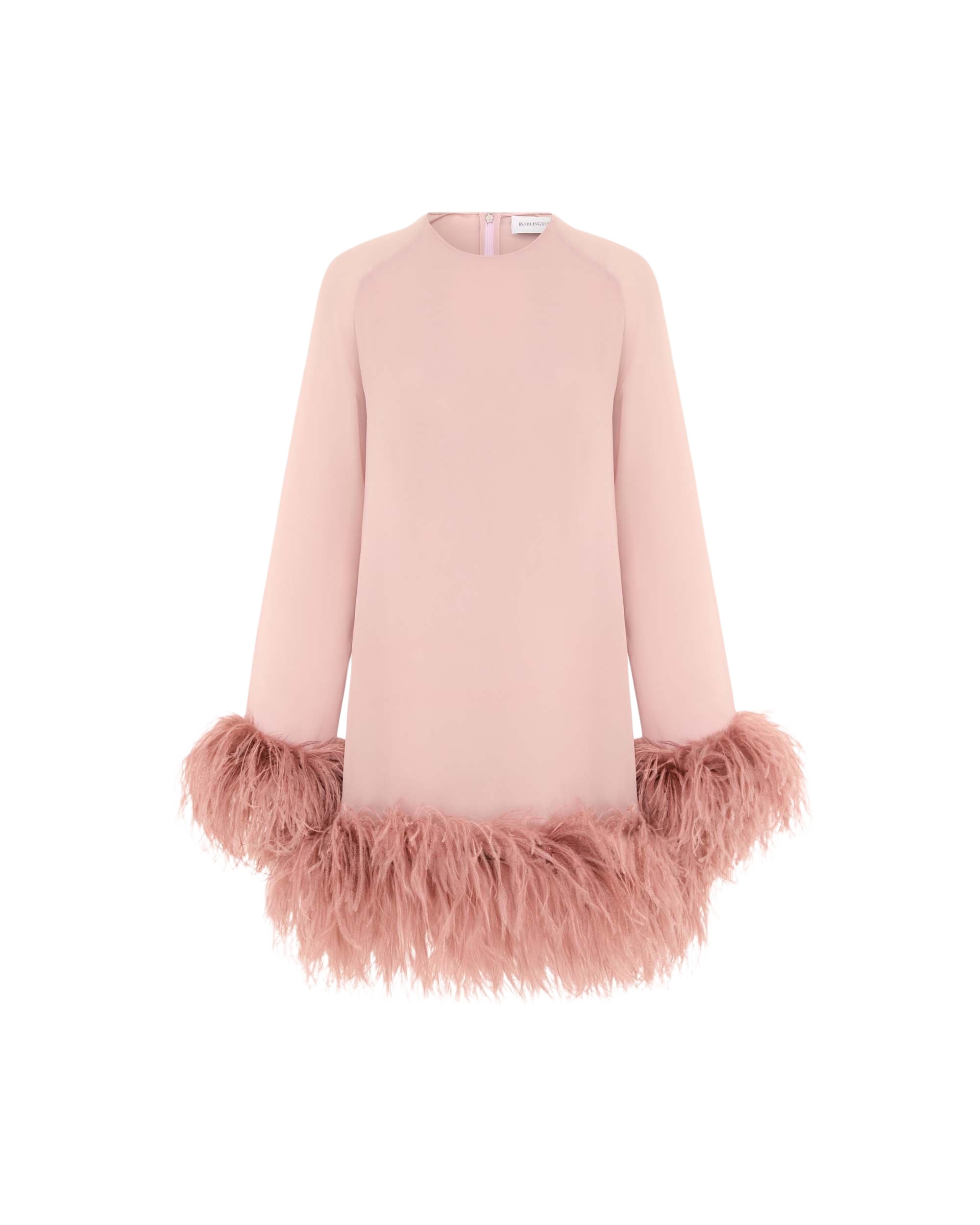 Elevate your elegance in this 16Arlington Dresses from the luxury feather dress edit