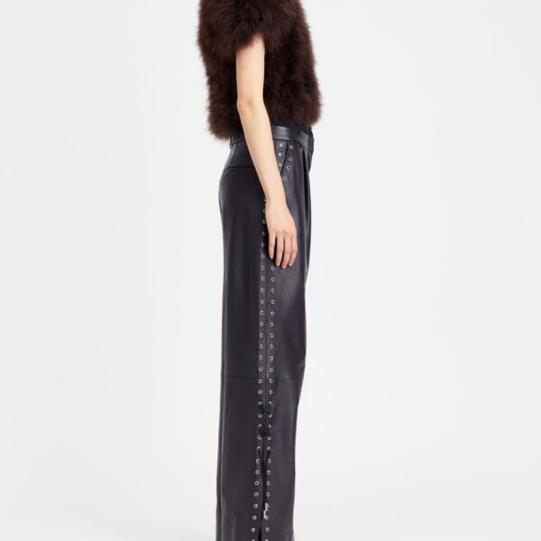 Elevate your elegance in this 16Arlington Pants from the luxury feather dress edit