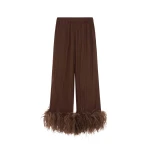 Elevate your elegance in this 16Arlington Pants from the luxury feather dress edit