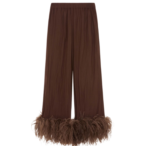 Elevate your elegance in this 16Arlington Pants from the luxury feather dress edit