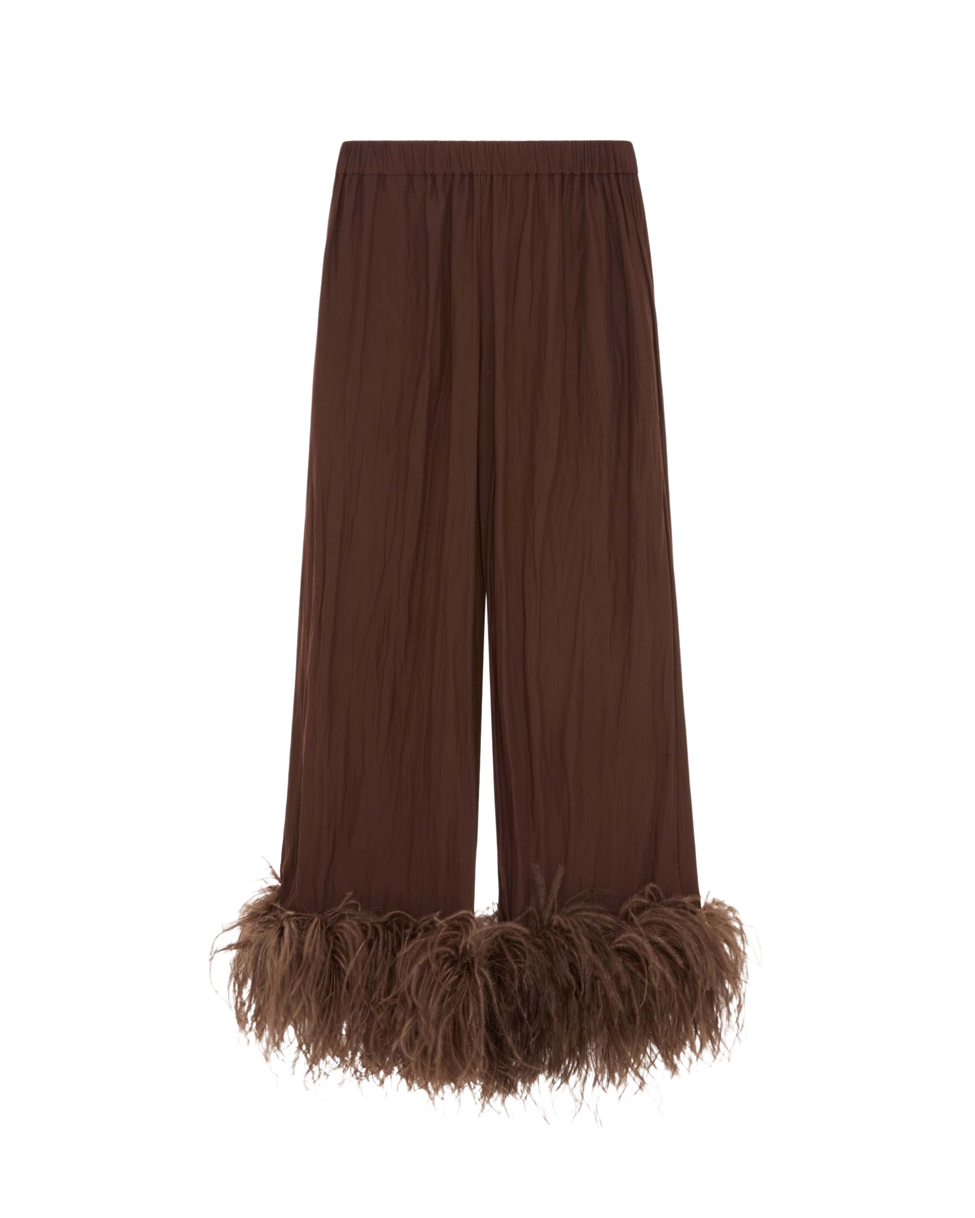 Elevate your elegance in this 16Arlington Pants from the luxury feather dress edit