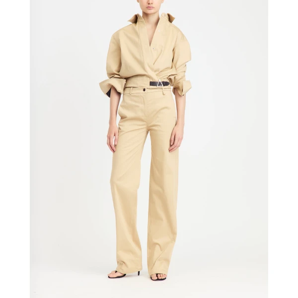 Elevate your elegance in this 16Arlington Pants from the luxury feather dress edit