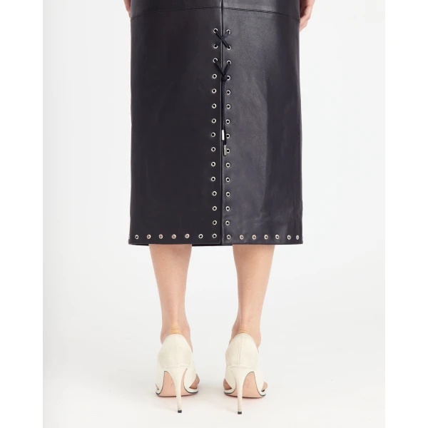 Elevate your elegance in this 16Arlington Skirts from the luxury feather dress edit