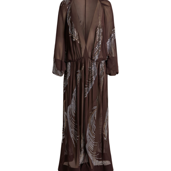 Elevate your elegance in this 16Arlington Dresses from the luxury feather dress edit