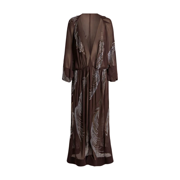 Elevate your elegance in this 16Arlington Dresses from the luxury feather dress edit