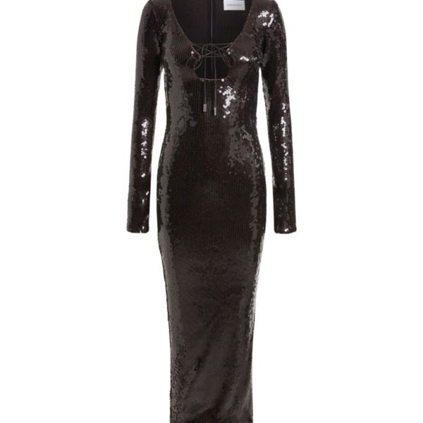 Elevate your elegance in this 16Arlington Dresses from the luxury feather dress edit