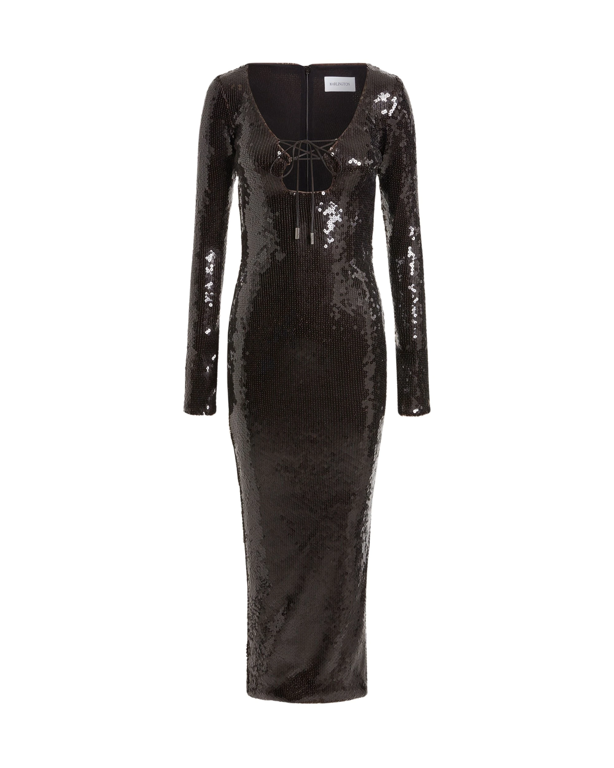 16Arlington-Solaria-Midi-Dress-In-Sequin-coveti37228_nobg Elevate your elegance in this 16Arlington Dresses from the luxury feather dress edit
