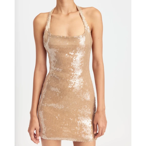 16Arlington Syre Mini Dress in Sequin, view 5