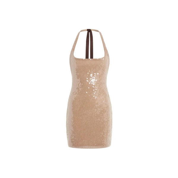 Elevate your elegance in this 16Arlington Dresses from the luxury feather dress edit