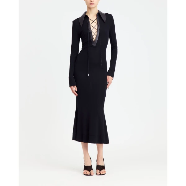 Elevate your elegance in this 16Arlington Dresses from the luxury feather dress edit