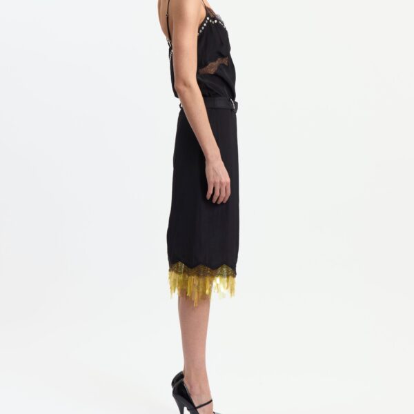 Elevate your elegance in this 16Arlington Skirts from the luxury feather dress edit