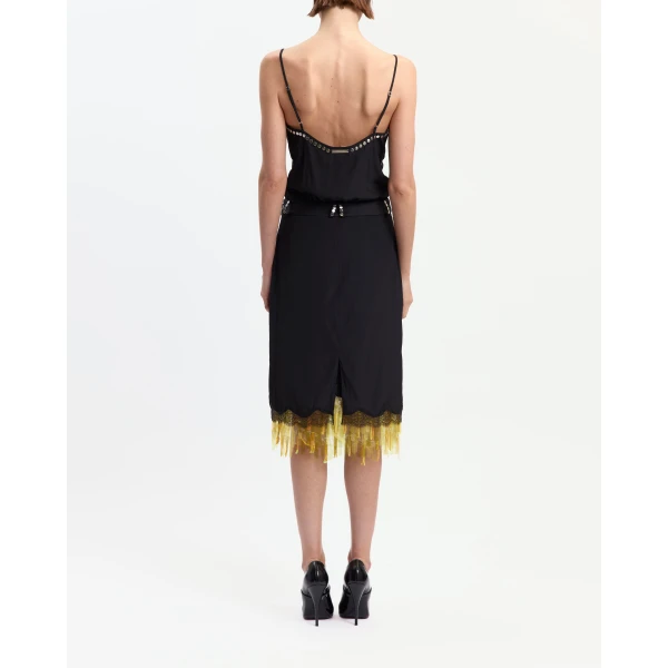 16Arlington Vea Midi Skirt In Satin, view 4