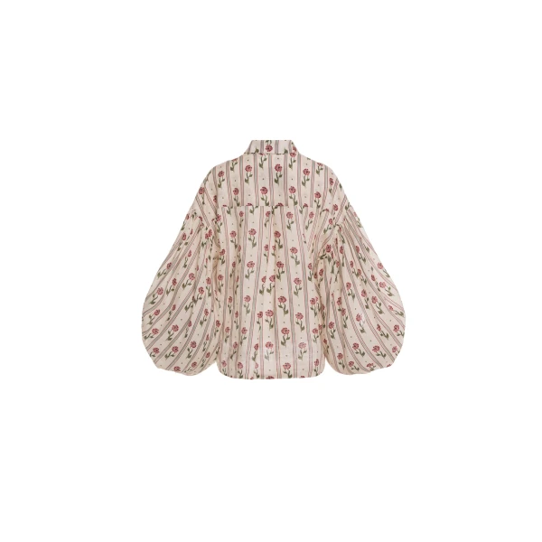 Agua By Agua Bendita Agar Quebrada Blouse, view 7