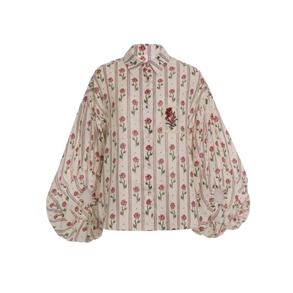 Agua by Agua Bendita Agar Quebrada Blouse - Agua By Agua Bendita Tops - Artisanal Colombian Resort Wear at Coveti