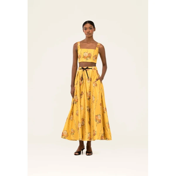 Agua By Agua Bendita Delta Paramo Maxi Skirt, view 4