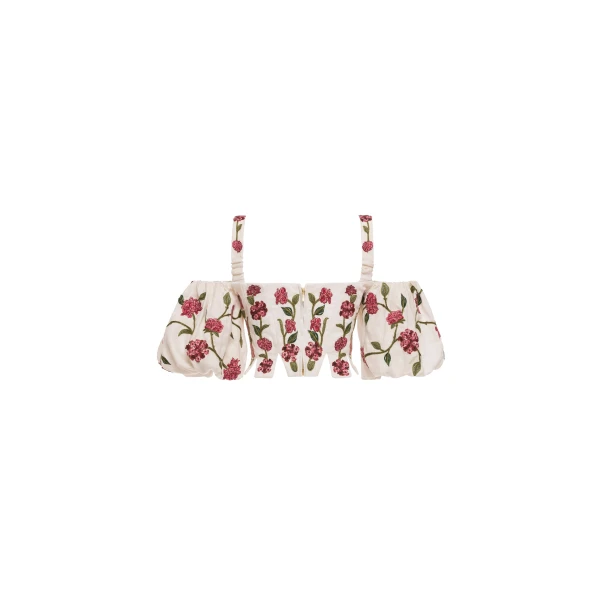 Agua By Agua Bendita Epoca Quebrada Cropped Top, view 7