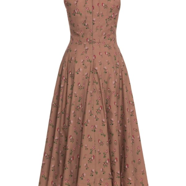 Agua by Agua Bendita Frontera Quebrada Midi Dress - Agua By Agua Bendita Dresses - Artisanal Colombian Resort Wear at Coveti