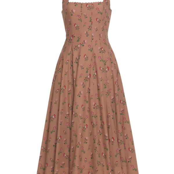 Agua by Agua Bendita Frontera Quebrada Midi Dress - Agua By Agua Bendita Dresses - Artisanal Colombian Resort Wear at Coveti