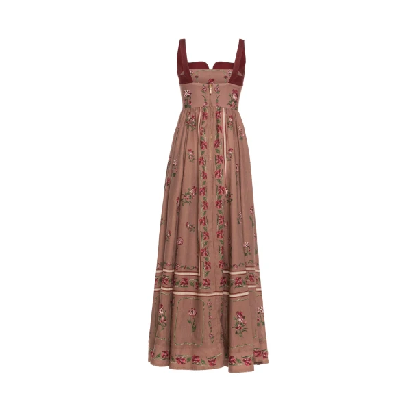 Agua By Agua Bendita Jaspe Quebrada Maxi Dress, view 7