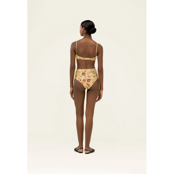 Agua By Agua Bendita Magenta Paramo Bikini Bottom, view 5