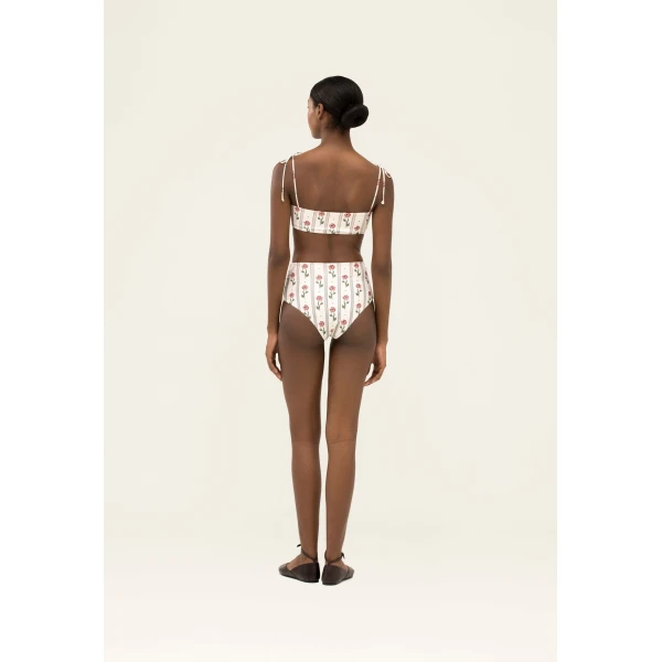 Agua By Agua Bendita Magenta Quebrada Bikini Bottom, view 5