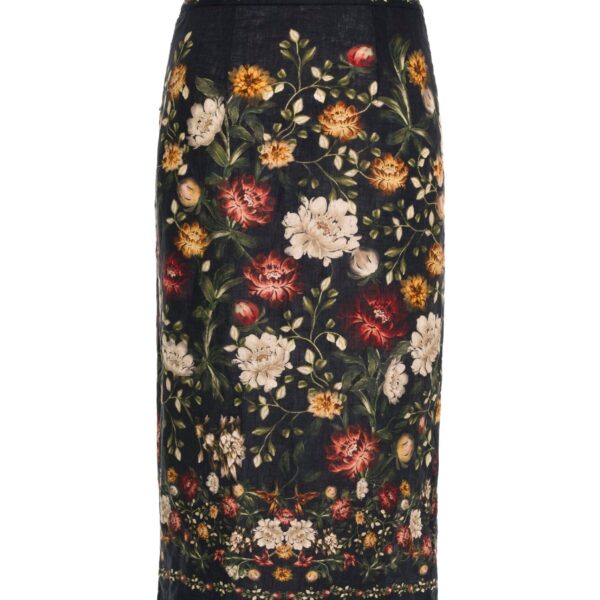 Agua by Agua Bendita Tierra Paramo Midi Pareo - Agua By Agua Bendita Skirts - Artisanal Colombian Resort Wear at Coveti